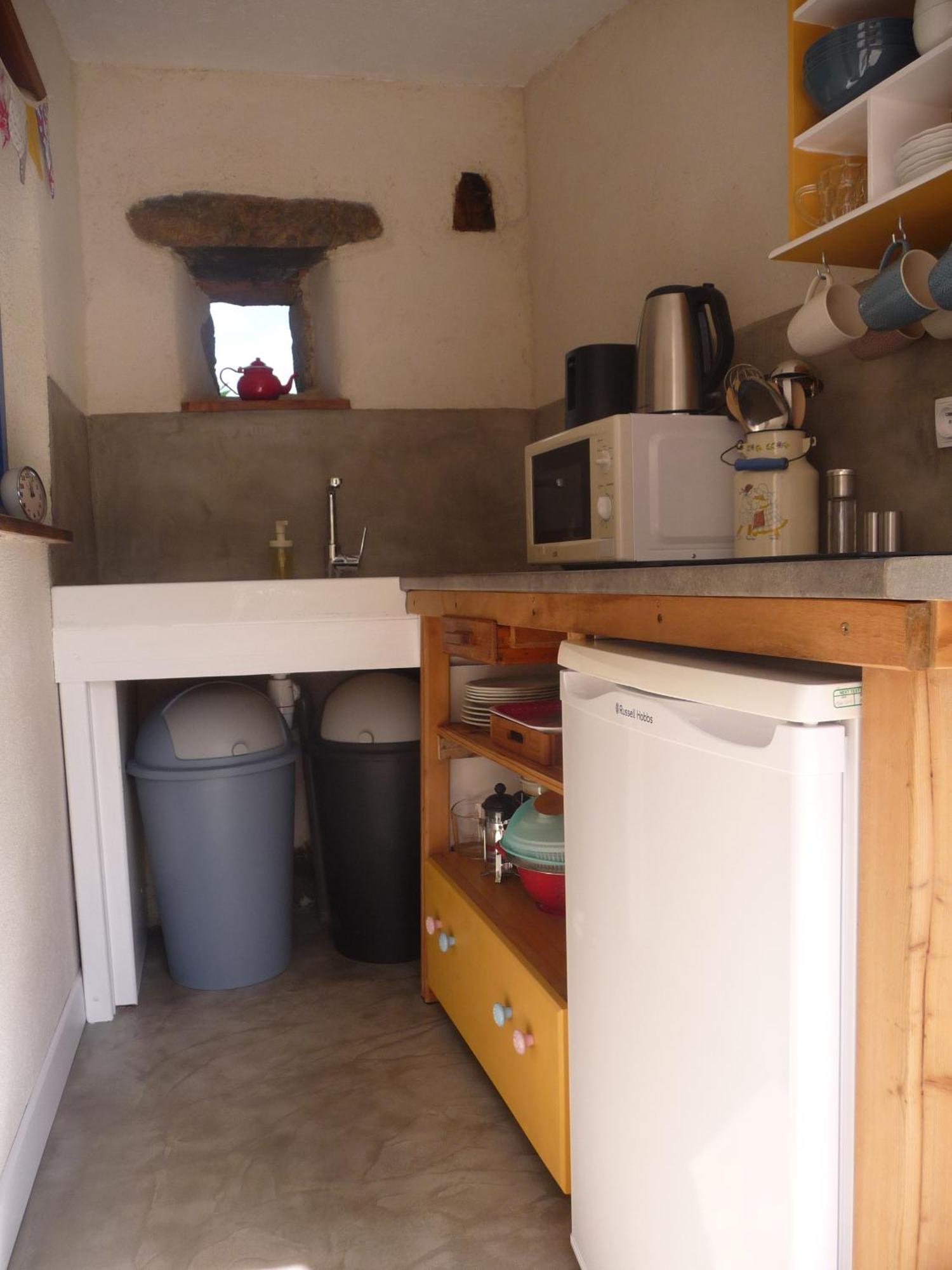 Bretagne Chambre D'Hotes Suite 53M2 Et Caravane Vintage Avec Cuisine Et Salle De Bains Privees Brittany B&B 53M2 Suite And Vintage Caravan Glamping With Private Kitchen And Bathroom Pleumeur-Gautier Ngoại thất bức ảnh
