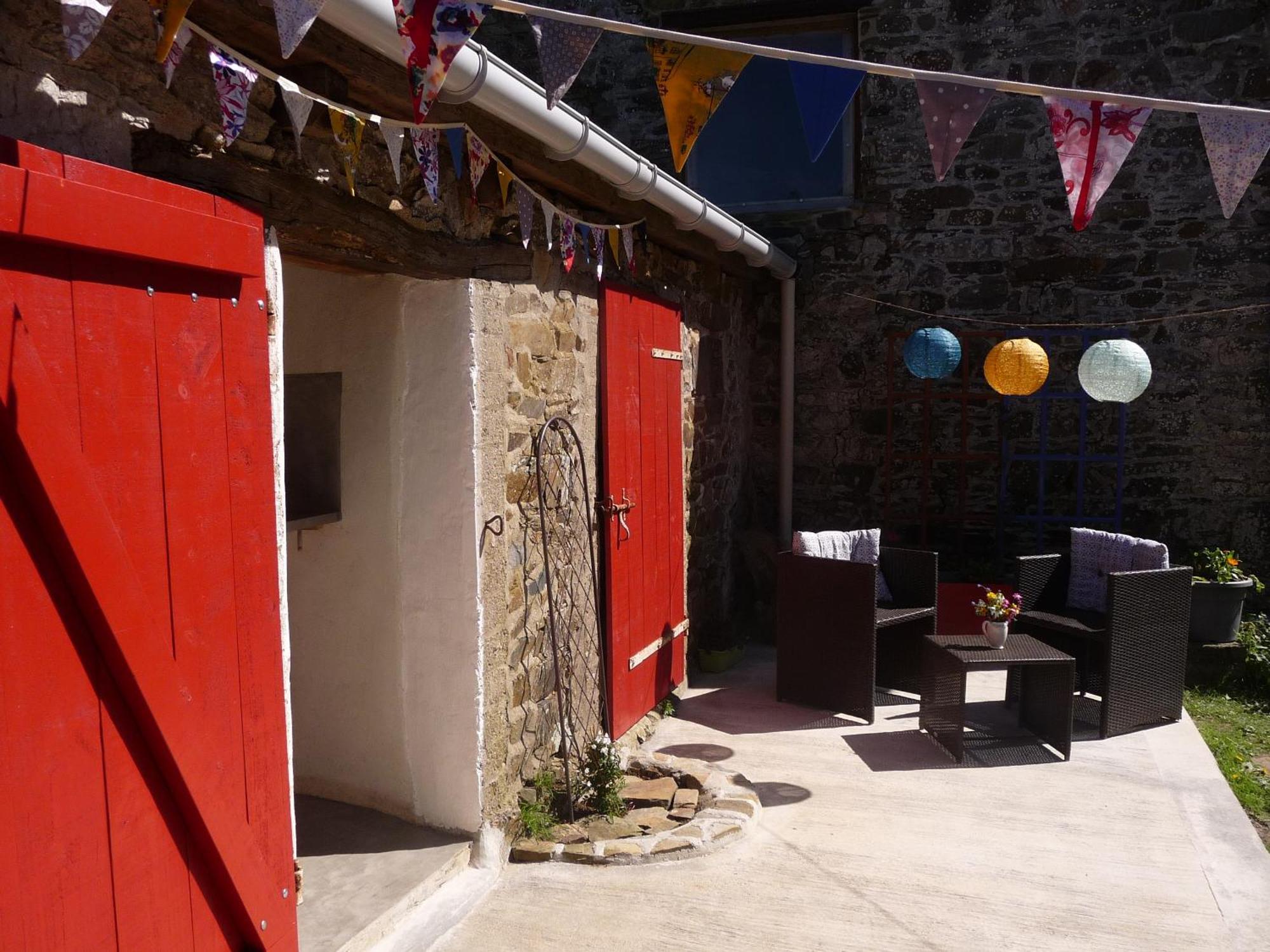 Bretagne Chambre D'Hotes Suite 53M2 Et Caravane Vintage Avec Cuisine Et Salle De Bains Privees Brittany B&B 53M2 Suite And Vintage Caravan Glamping With Private Kitchen And Bathroom Pleumeur-Gautier Ngoại thất bức ảnh